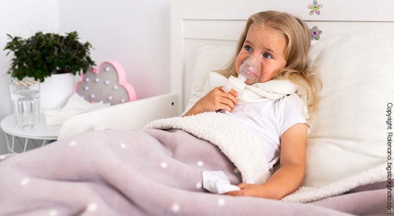 Inhalationsgerät für Baby
