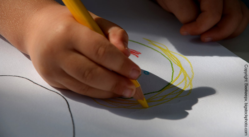 Buntstifte für Kleinkinder