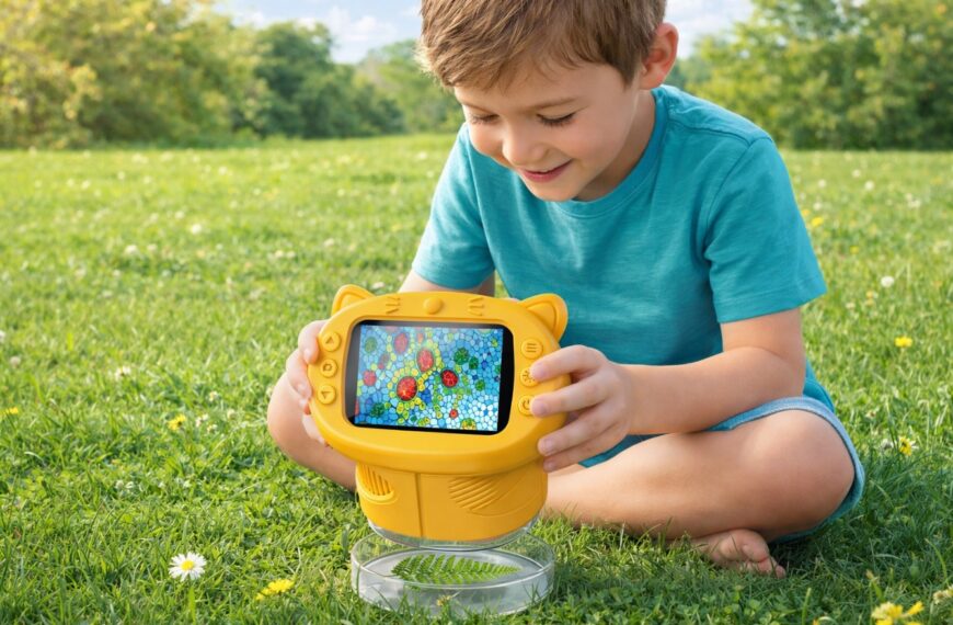 Baby Ratgeber Digitales Mikroskop für Kinder – Entdecken, Staunen, Lernen