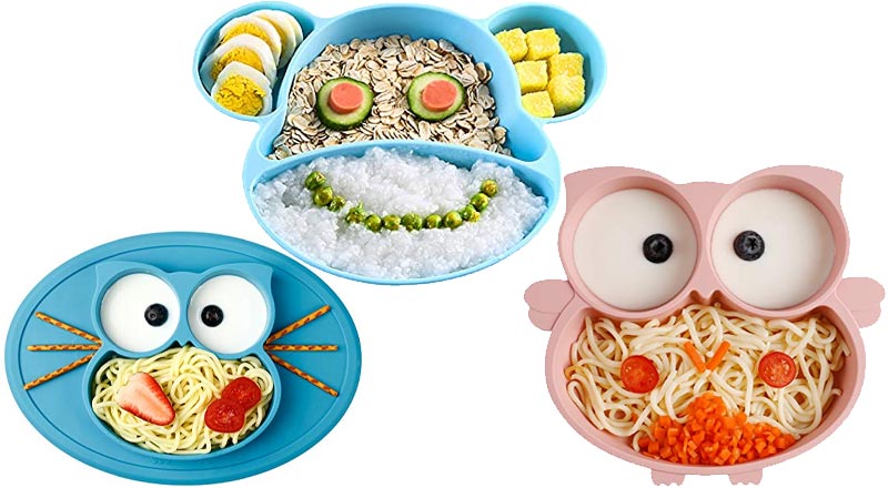 Silikon Teller für Babys