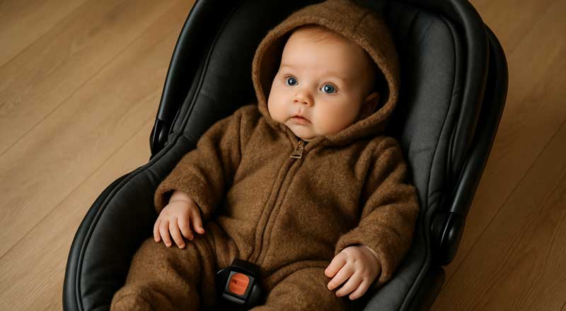 Wollwalk Overall fürs Baby – natürlich warm durch Herbst und Winter