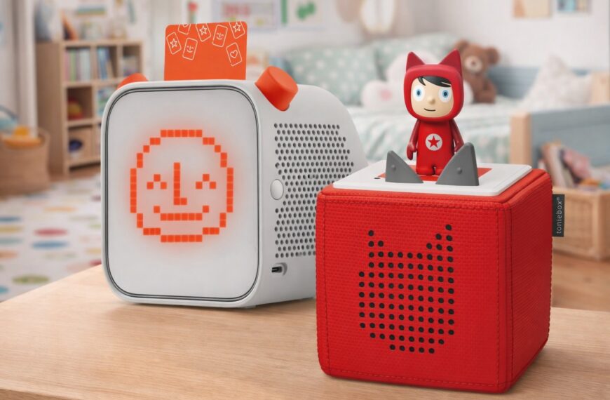 Baby Ratgeber Toniebox-Alternative mit eigenen Inhalten: Toniebox vs. Yoto im Vergleich